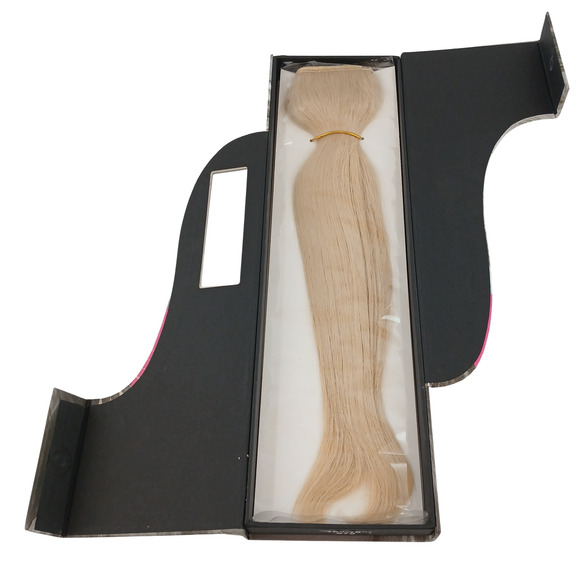 SHE Flip N Go Hair Extension 16-18” #70 Blonde 100% Remy Human Hair By Shilo - Picture 2 of 4